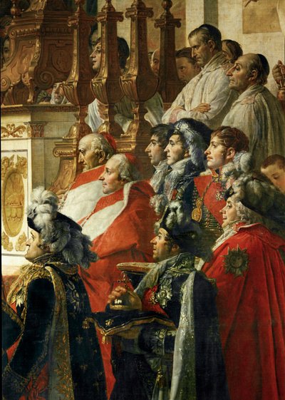 Keisari Napoleon I Bonaparten kruunajaiset ... tekijältä Jacques Louis David