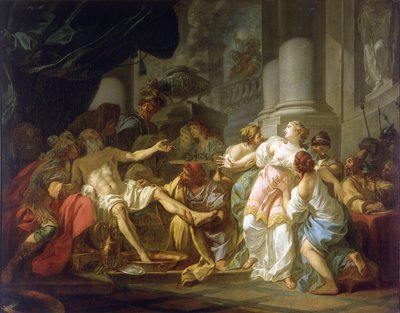 Senecan kuolema tekijältä Jacques Louis David