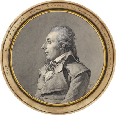 Thirius de Pautrizel tekijältä Jacques Louis David