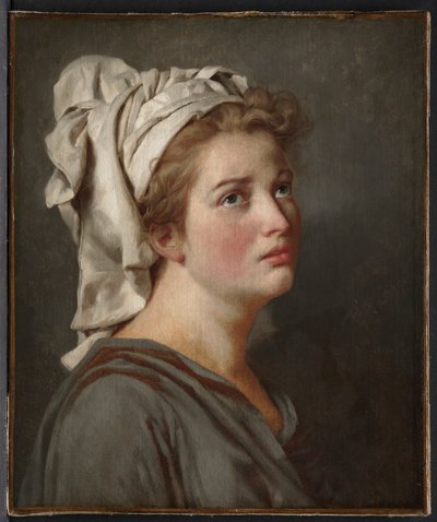 Nuori nainen turbaanin kanssa, n. 1780. tekijältä Jacques Louis David