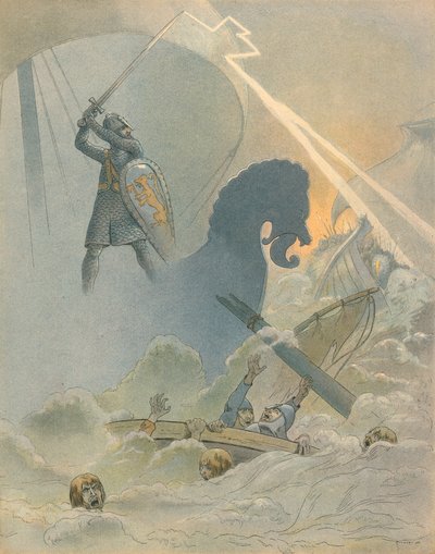 Tanska - Kansallinen laulu tekijältä Jacques Marie Gaston Onfray de Breville (Job)