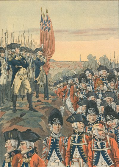 Yhdysvallat - Terve Kolumbia tekijältä Jacques Marie Gaston Onfray de Breville (Job)