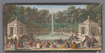 Näkymä Bosquet des Domesille Versailles