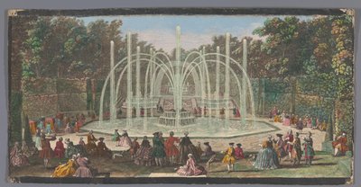 Näkymä Bosquet des Trois Fontainesille Versailles