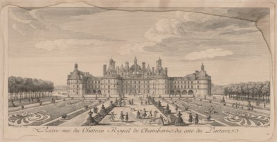 Chateau Chambord puutarhasta. tekijältä Jacques Rigaud