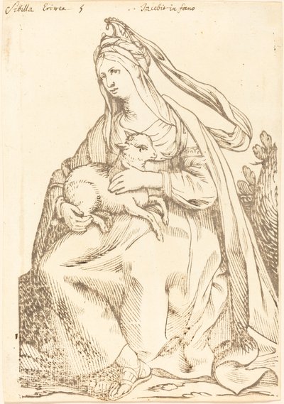 Sibylla Erythraea tekijältä Jacques Stella