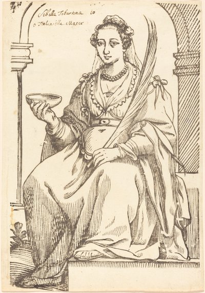 Sibylla Tiburtina tekijältä Jacques Stella