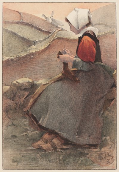 Moor Flower, 1897. tekijältä Jacques Wely
