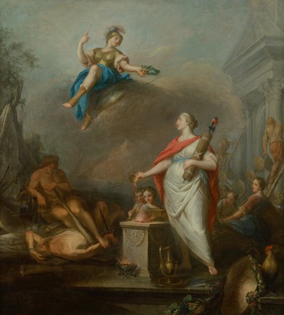 Allegoria vuoden 1789 vallankumouksesta tekijältä Jacques Wilbaut