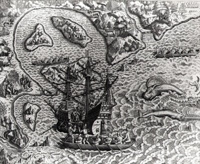 Huonekalut ja erilaiset esineet 1100- ja 1300-luvuilta tekijältä Jacques d.158788 after Le Moyne