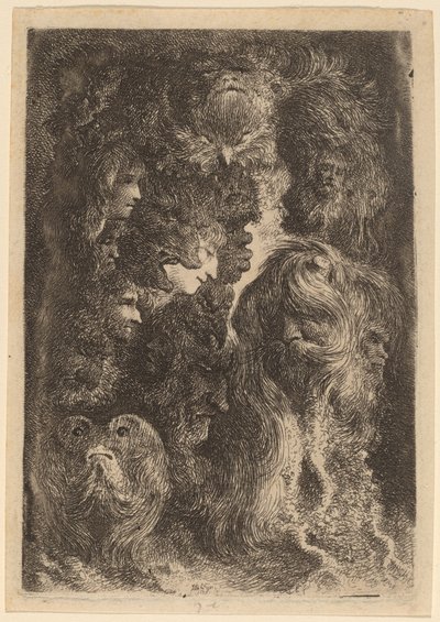 Fantastiset päät tekijältä Jacques de Gheyn III