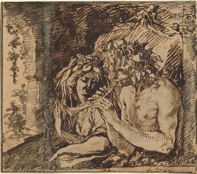 Bacchus ja Ceres tekijältä Jacques de Gheyn II