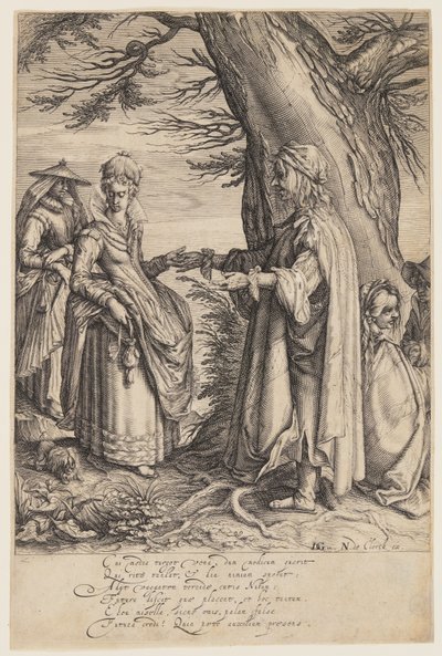 Ennustaja tekijältä Jacques de Gheyn II