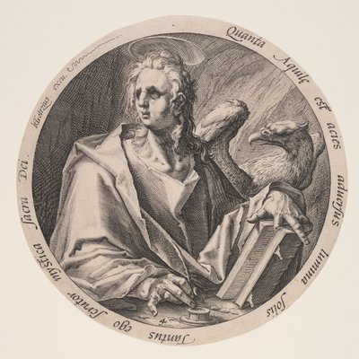 Johannes, evankelistoista tekijältä Jacques de Gheyn II