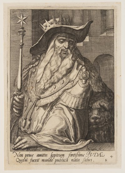 Juuda, Jaakobin kahdestatoista pojasta. tekijältä Jacques de Gheyn II