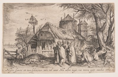 Landscape with Roma People, alkaen Landscapes tekijältä Jacques de Gheyn II