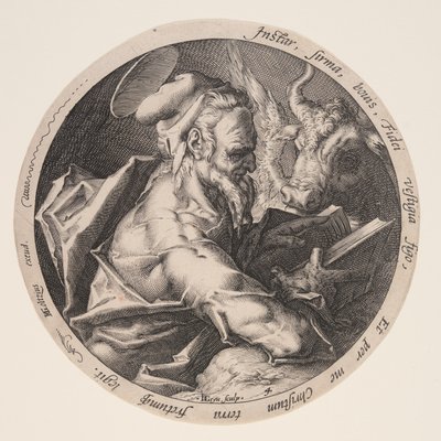 Luukas, evankelistoista tekijältä Jacques de Gheyn II