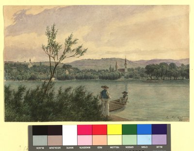 Donau-haara ja Kamenitz Peterwardeinissa tekijältä Jakob Alt