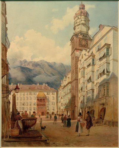 Innsbruck (Tirol, Österreich), tekijältä Jakob Alt