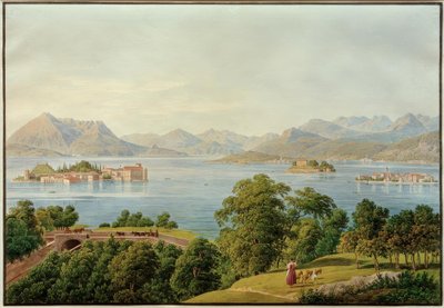Lake Maggiore (Italia / Schweiz). tekijältä Jakob Alt