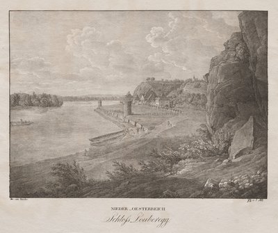 Nieder-oesterreich, Schloss Louberegg tekijältä Jakob Alt