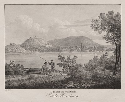 Nieder-oesterreich, Stadt Hainburg tekijältä Jakob Alt