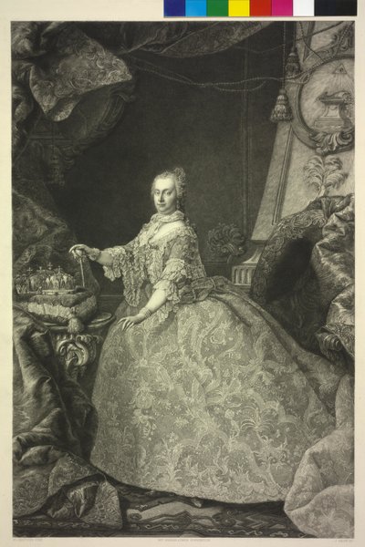 Pyhän Rooman keisarinna Maria Theresia tekijältä Jakob Groh