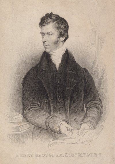 Henry Brougham tekijältä James (after) Lonsdale