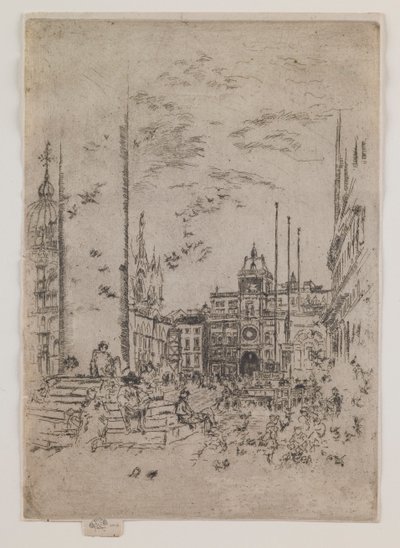 Piazzetta tekijältä James Abbott McNeill Whistler