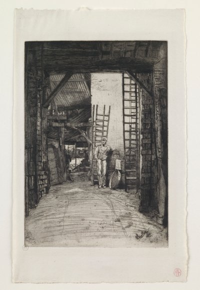 W. Jones, Limeburner, Thames Street tekijältä James Abbott McNeill Whistler