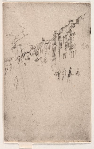 Fragmentti Piccadillystä. tekijältä James Abbott McNeill Whistler