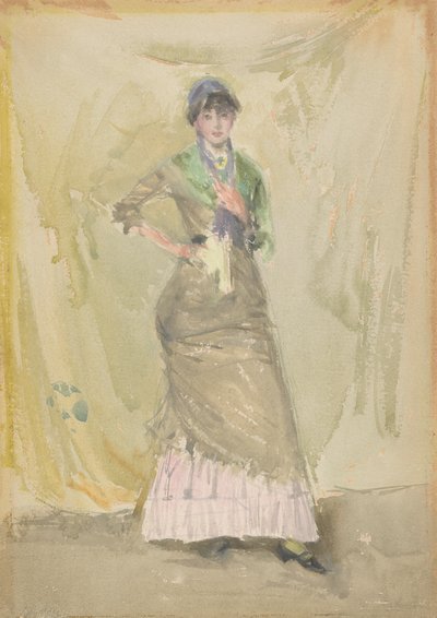 Vihreä huomautus, 1883-1884. tekijältä James Abbott McNeill Whistler