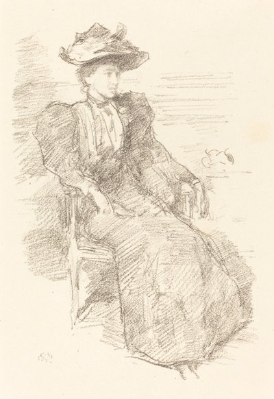 Muotokuva: Mildred Howells, 18941896. tekijältä James Abbott McNeill Whistler