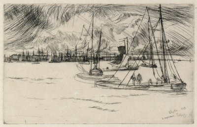 Amsterdam Tolhuisista tekijältä James Abbott McNeill Whistler
