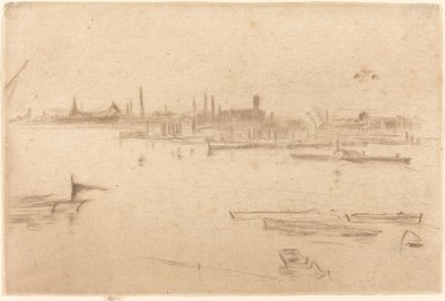 Battersea: Dawn, 1875. tekijältä James Abbott McNeill Whistler