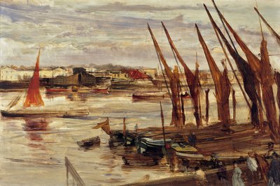Battersea Reach, n. 1863 tekijältä James Abbott McNeill Whistler