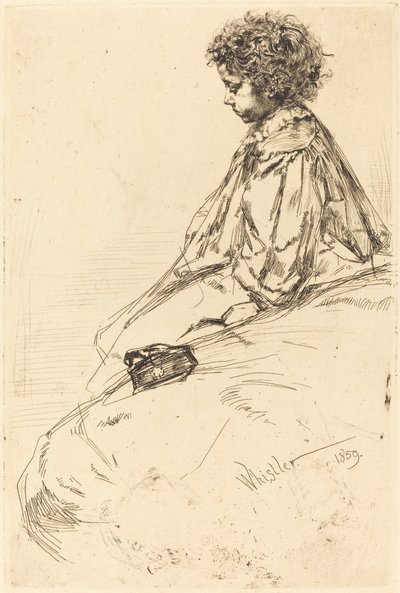 Bibi Lalouette, 1859. tekijältä James Abbott McNeill Whistler
