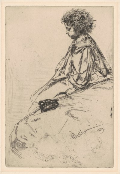 Bibi Lalouette, 1859. tekijältä James Abbott McNeill Whistler