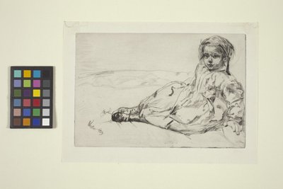 Bibi Valentin (gravura)finlandês tekijältä James Abbott McNeill Whistler