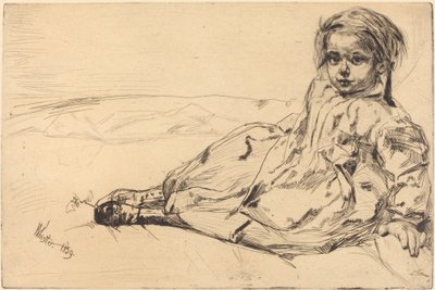 Bibi Valentin, 1859. tekijältä James Abbott McNeill Whistler