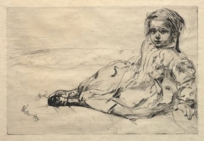 Bibi Valentin, 1859. tekijältä James Abbott McNeill Whistler