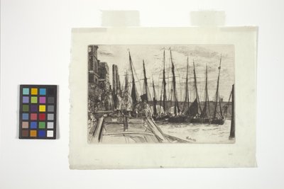Billingsgate (etsaus) tekijältä James Abbott McNeill Whistler