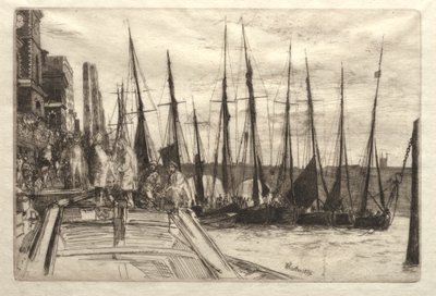 Billingsgate, 1859. tekijältä James Abbott McNeill Whistler