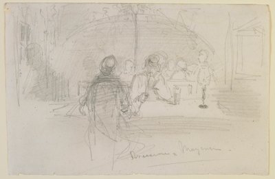Panimo Mainzissa, 1858. tekijältä James Abbott McNeill Whistler