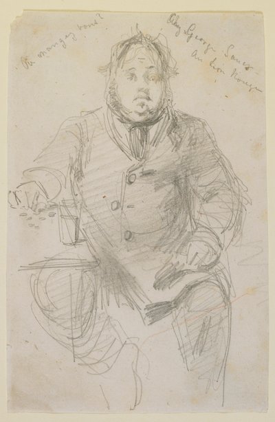 Chez George Sauer, Lion Rouge, 1858. tekijältä James Abbott McNeill Whistler