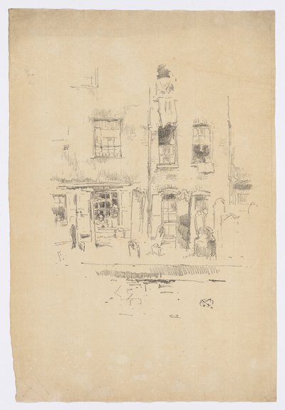 Kirkkomaalla tekijältä James Abbott McNeill Whistler