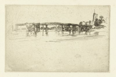 Pikku Putneyn silta Pikku Putney tekijältä James Abbott McNeill Whistler