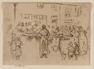 Fish Women, Oostende, 1887. tekijältä James Abbott McNeill Whistler