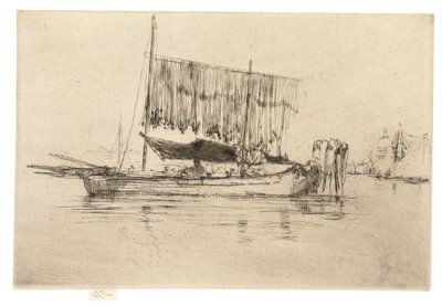 Kalastusvene, 1879-80 tekijältä James Abbott McNeill Whistler