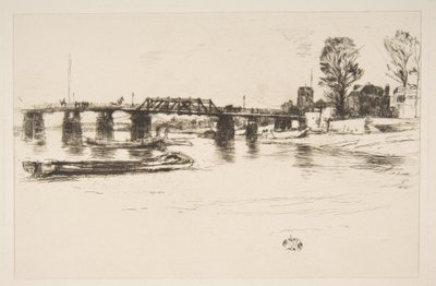 Fulham Chelsea, 1900-luku. tekijältä James Abbott McNeill Whistler